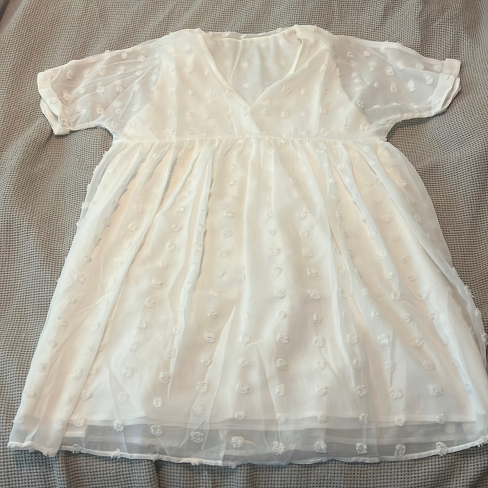 Polka Dot Swiss Dress size S